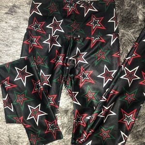 Goldsheep metallic leggings ❗️Starry night✨ NWOT